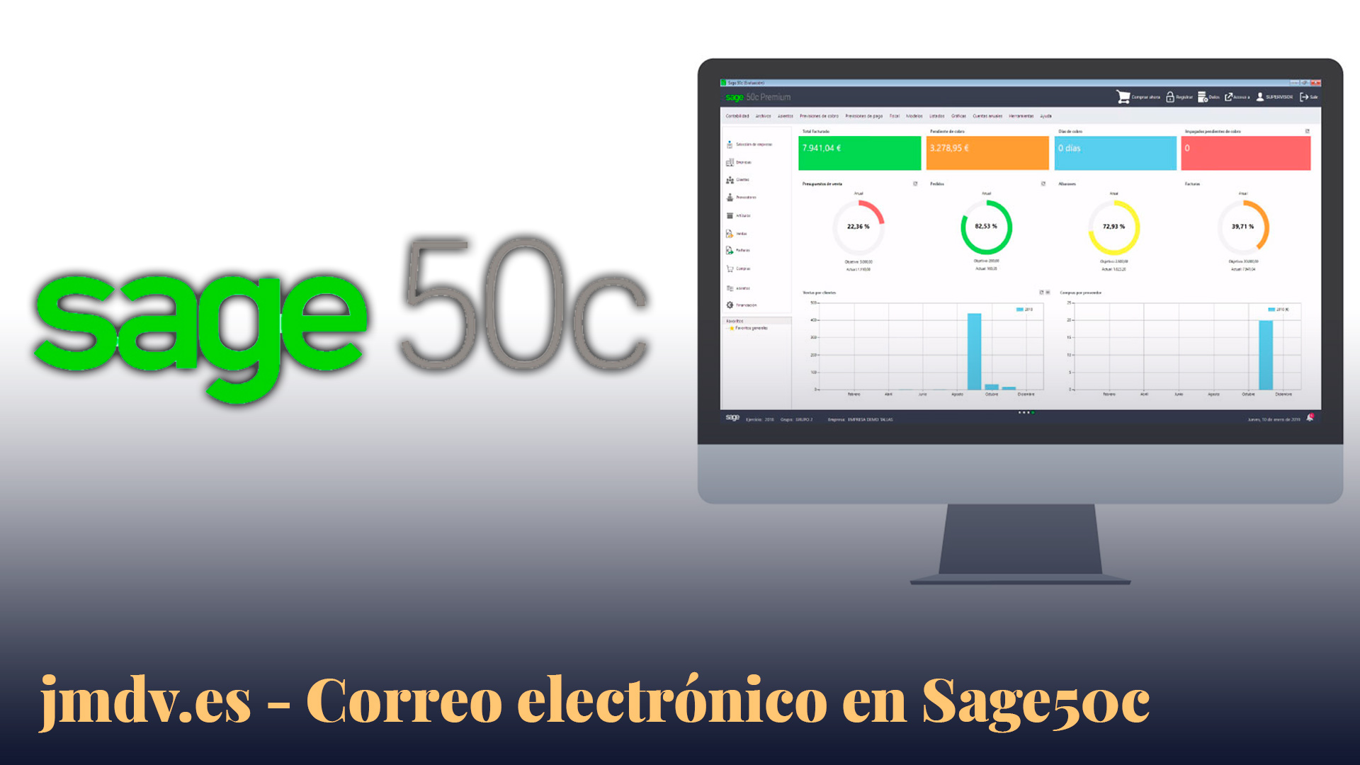 Configura email en Sage50c